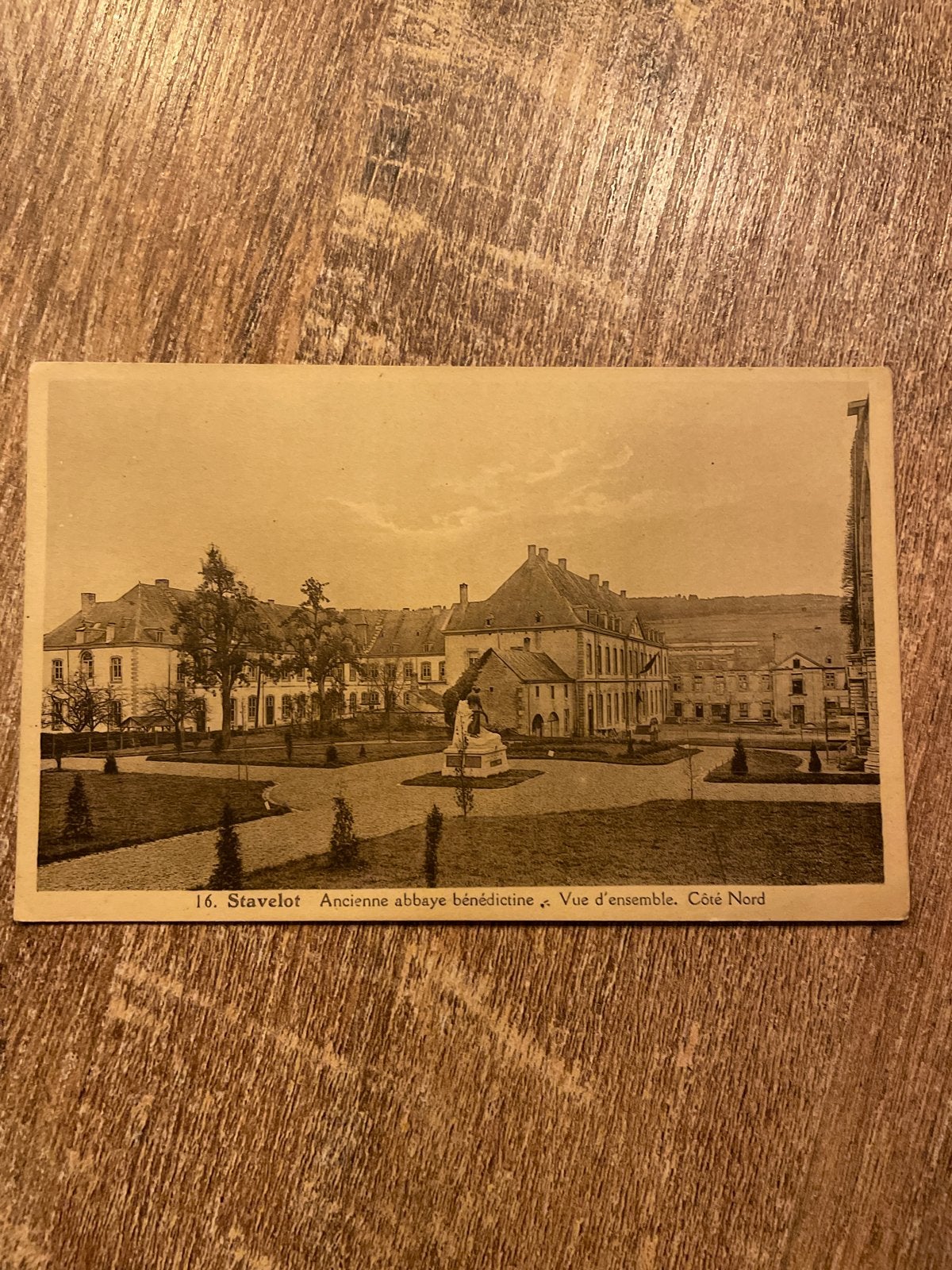 Oude Ansichtkaart Stavelot, Ancienne Abbaye Bénédictine, Ophalen of Verzenden, Gelopen, België en Luxemburg