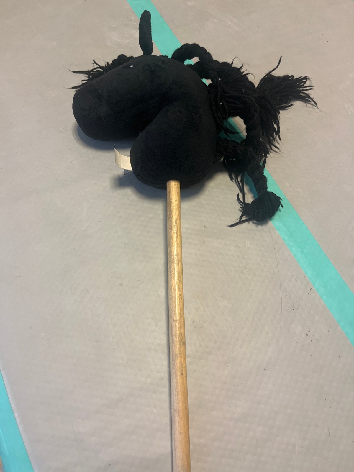 By Astrup Hobby Horse Zwart - Speelgoed Paard, Ophalen of Verzenden, Gebruikt, Jongen of Meisje