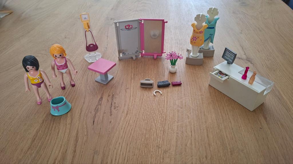 Playmobil kledingwinkel, Ophalen of Verzenden, Gebruikt, Meisje