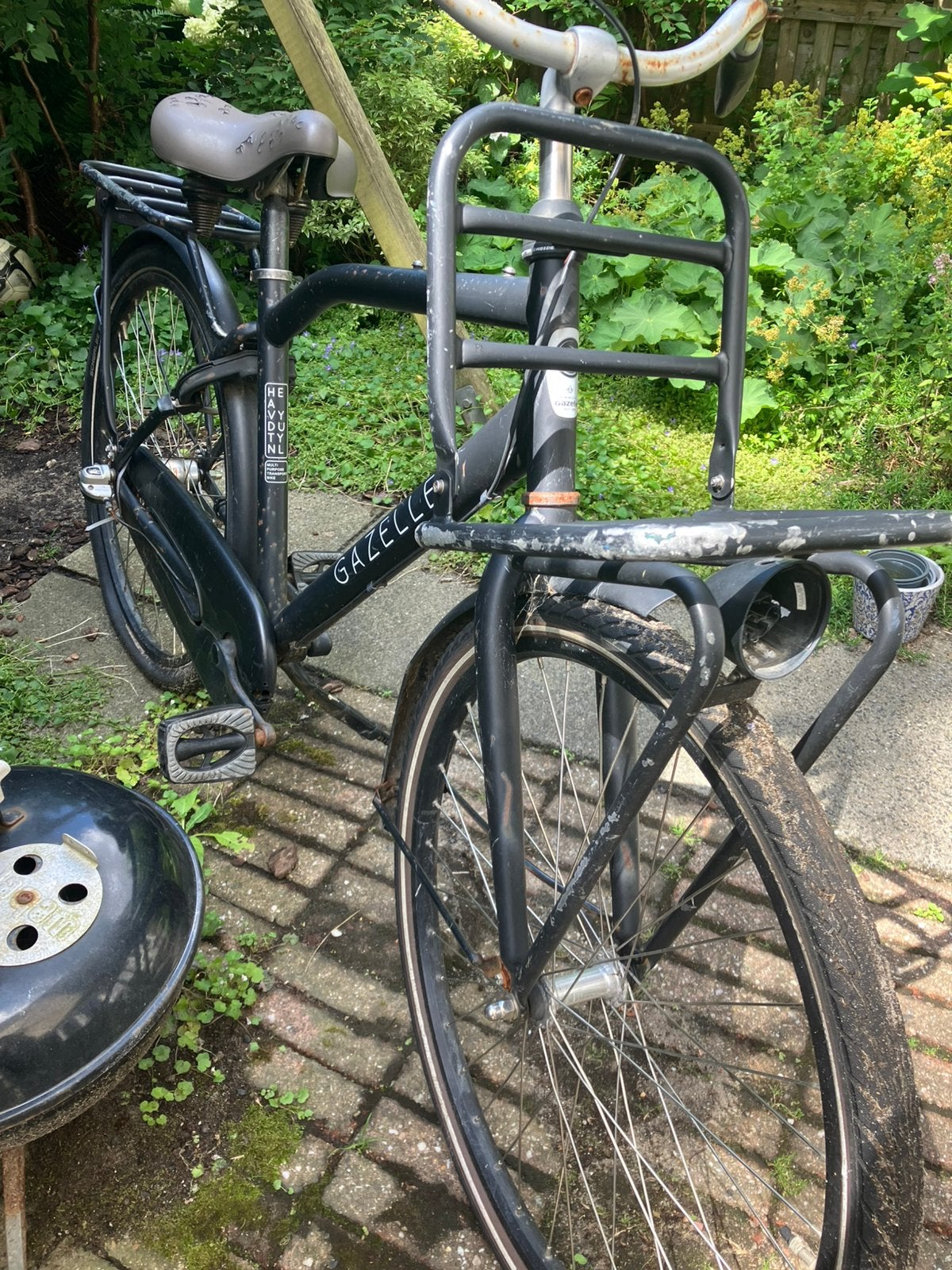 Gazelle heavy duty jongens fiets 26”, Fietsen en Brommers, Fietsen | Dames | Omafietsen, Ophalen, Terugtraprem, Gebruikt, 47 tot 50 cm