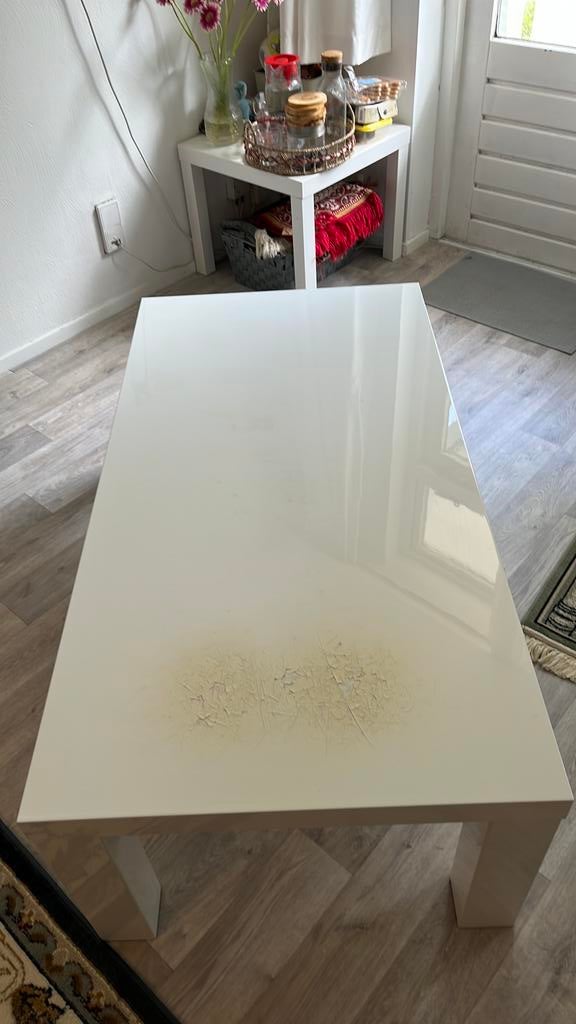 Salontafel, 100 tot 150 cm, Zo goed als nieuw, Minder dan 50 cm, Rechthoekig
