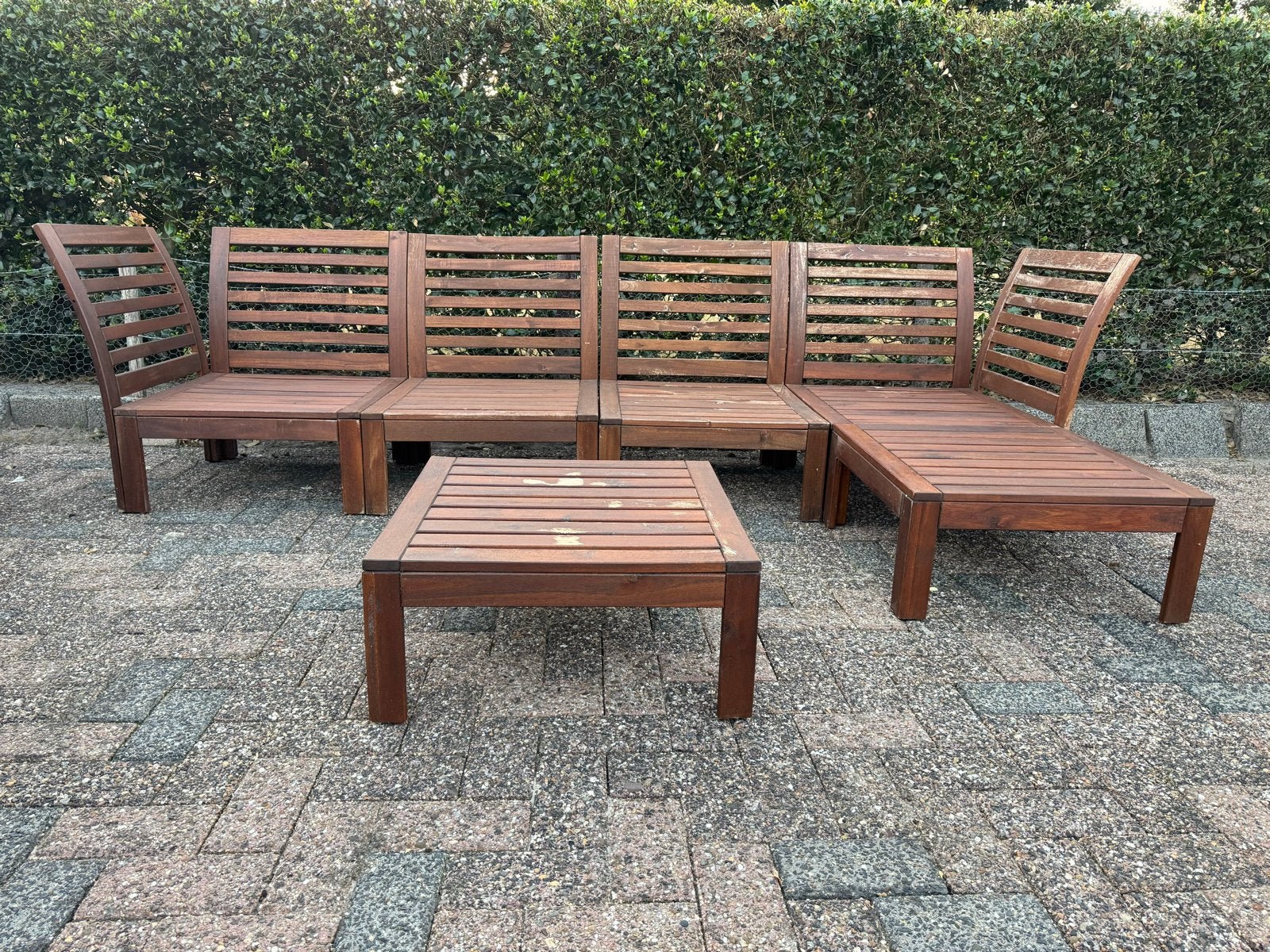 Ikea Applaro Tuinset met Kussens, Ophalen, Gebruikt, Bank, Tuinset