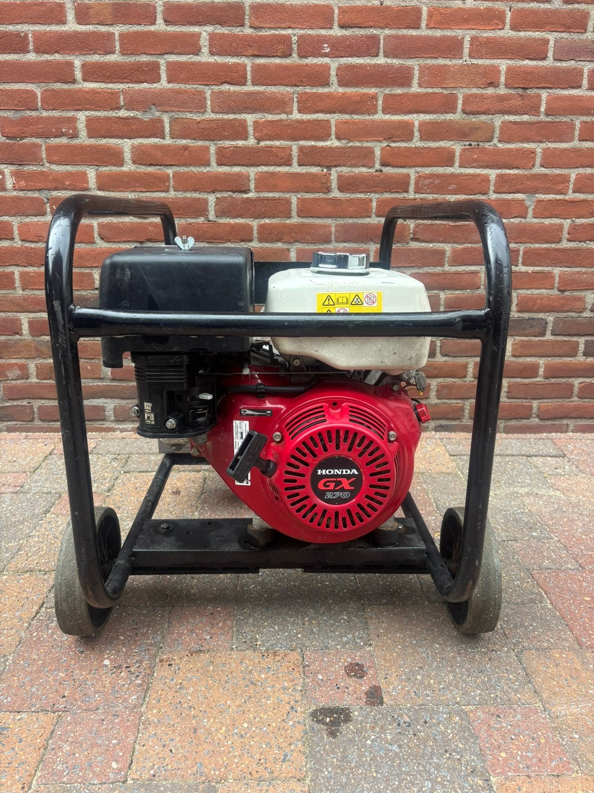 Honda GX270 EUROPOWER– 4,1 kVA – Met isolatiebewaking, Ophalen, Zo goed als nieuw, Minder dan 5 kVA, Benzine