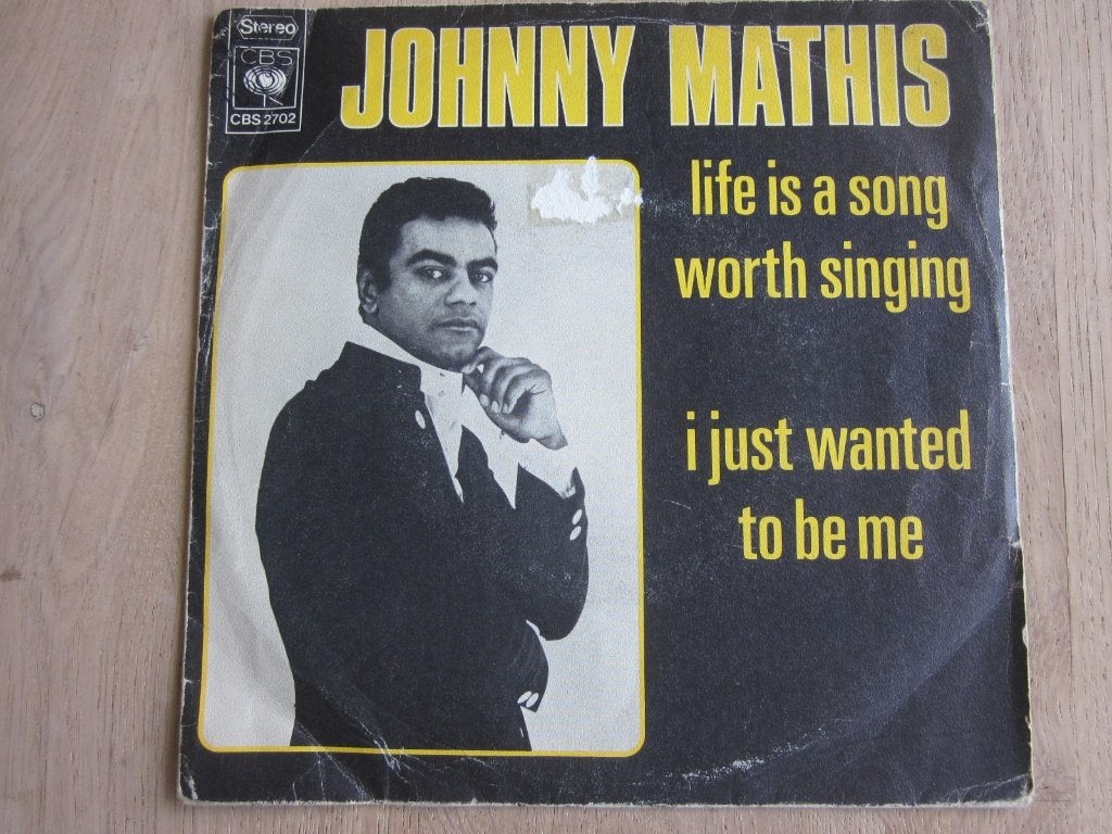Johnny Mathis - Life is a song worth singing, Gebruikt, Verzenden, 7 inch, Beschermende buitenhoes
