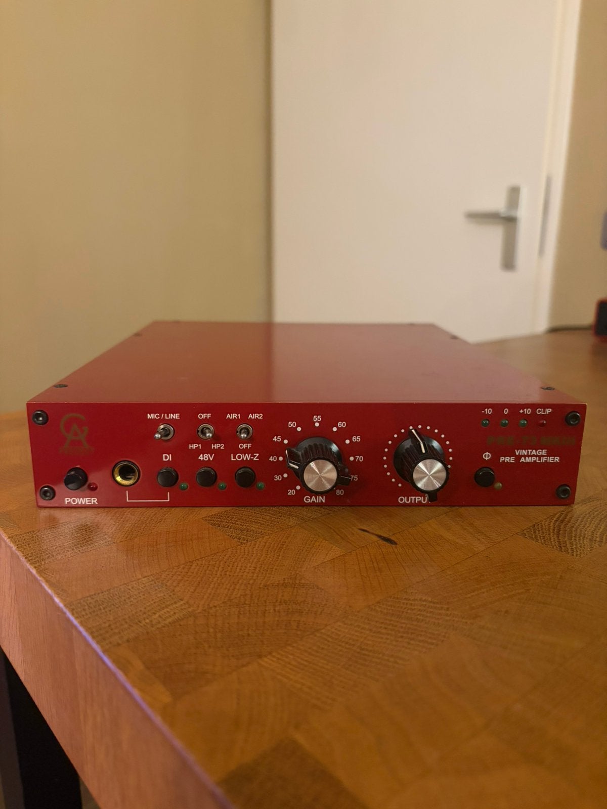 Golden Age Project PRE-73 DLX Vintage Microfoon Voorversterk, Ophalen of Verzenden, Zo goed als nieuw