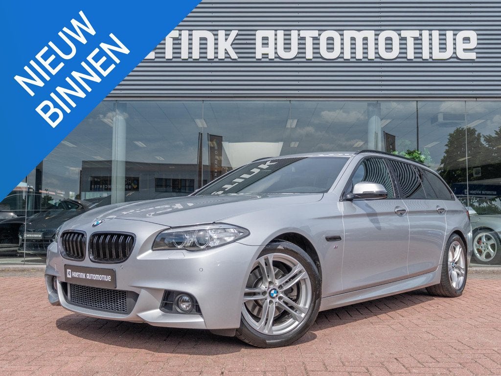 BMW 5-serie Touring 520i High Executive | M-sport | Nappa |, Auto's, BMW, Automaat, Gebruikt, Euro 6, 4 cilinders