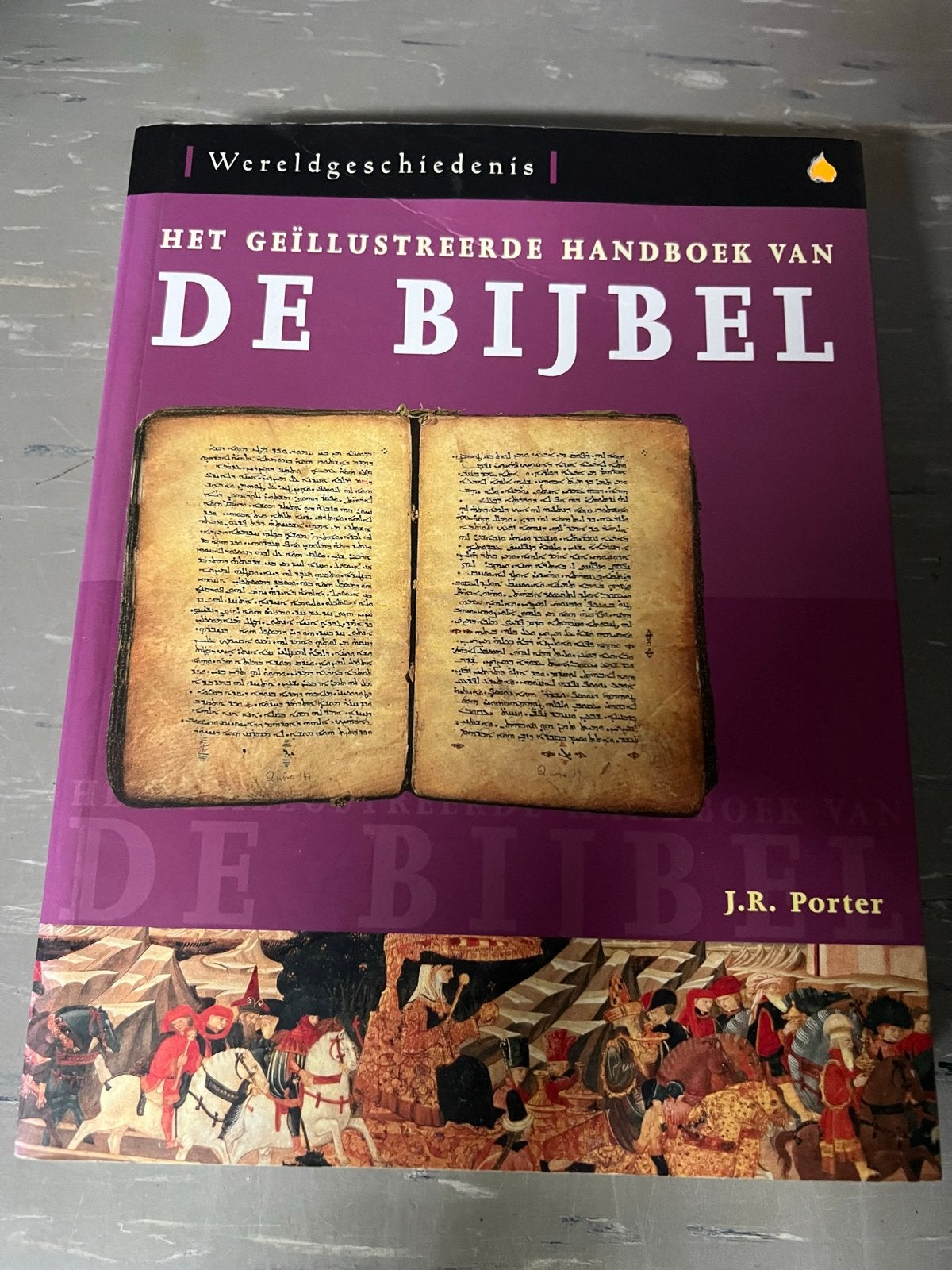 Het Geïllustreerde Handboek van de Bijbel - J.R. Porter, Boeken, Ophalen of Verzenden, Zo goed als nieuw, Christendom | Katholiek