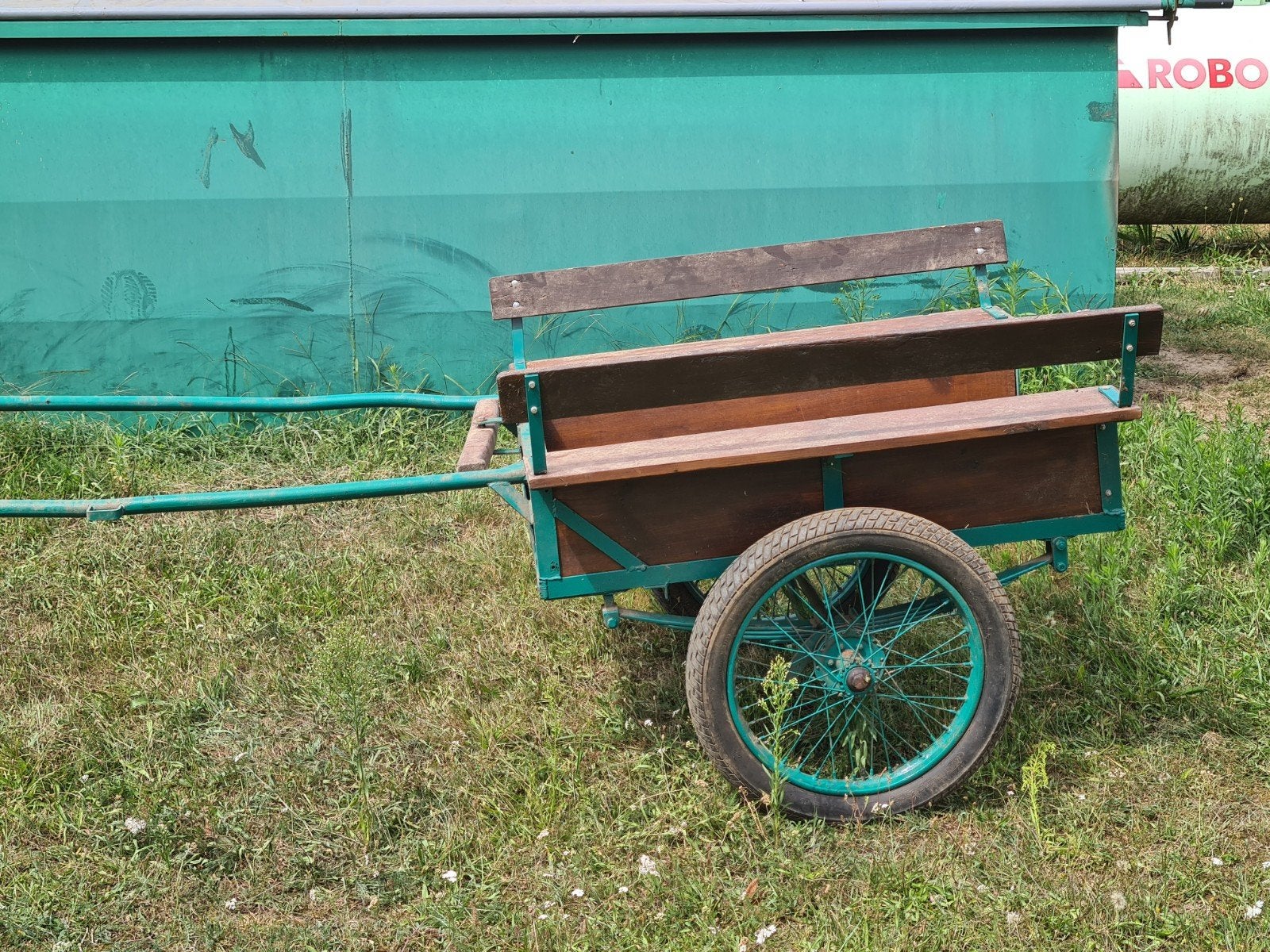 Pony menwagen (Welsh of Shetlander maat), Dieren en Toebehoren, Rijtuigen en Koetsen, Gebruikt, Overige typen, Pony