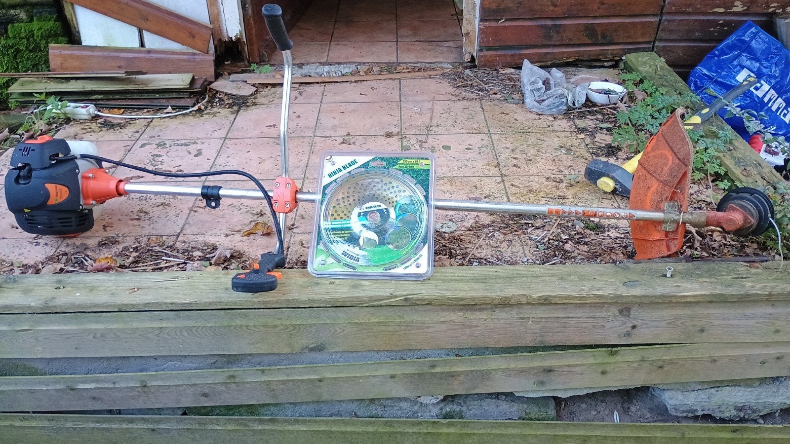 Timberpro TT-BC520-2 Bosmaaier met Ninja Blade, Tuin en Terras, Ophalen, Benzine, Gebruikt, Timberpro
