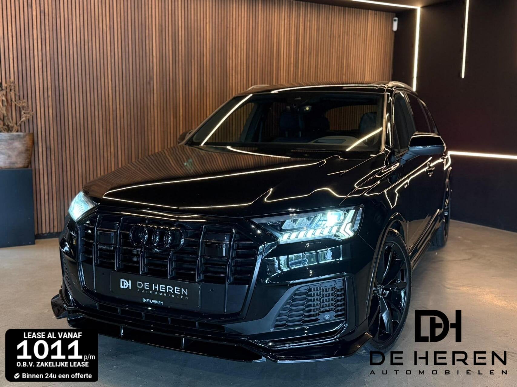 Audi Q7 55 TFSI Quattro SQ7 uitv|7Pers|B&O|Pano|360|Matrix|, Auto's, Audi, Automaat, Gebruikt, 2995 cc, 7 stoelen