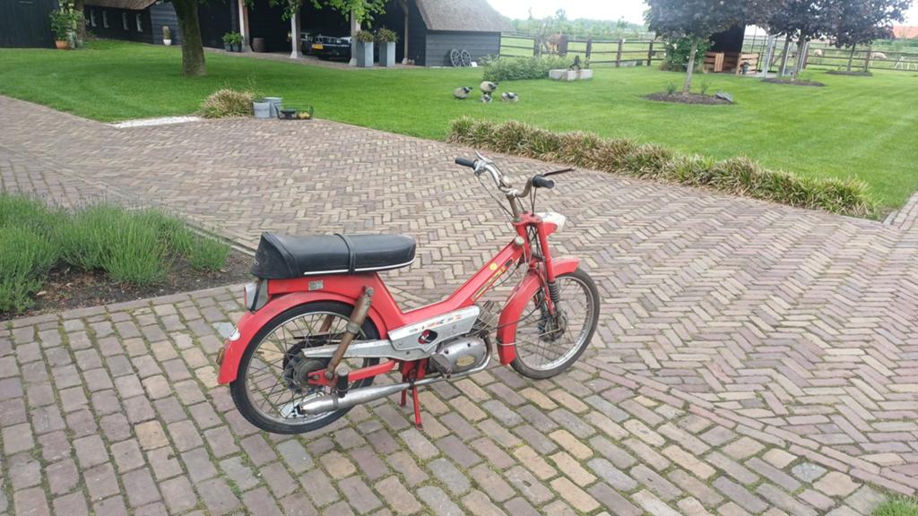 Duomot bromfiets handgeschakeld motori minarelli, Fietsen en Brommers, Brommers | Oldtimers, Ophalen of Verzenden, Overige merken