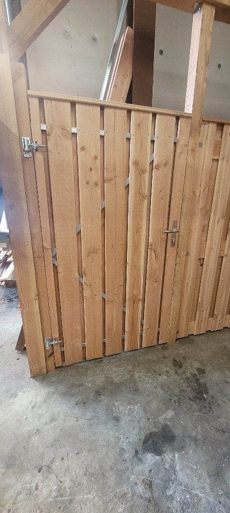 tuinpoort douglas, Ophalen, Minder dan 100 cm, Nieuw, Draaipoort