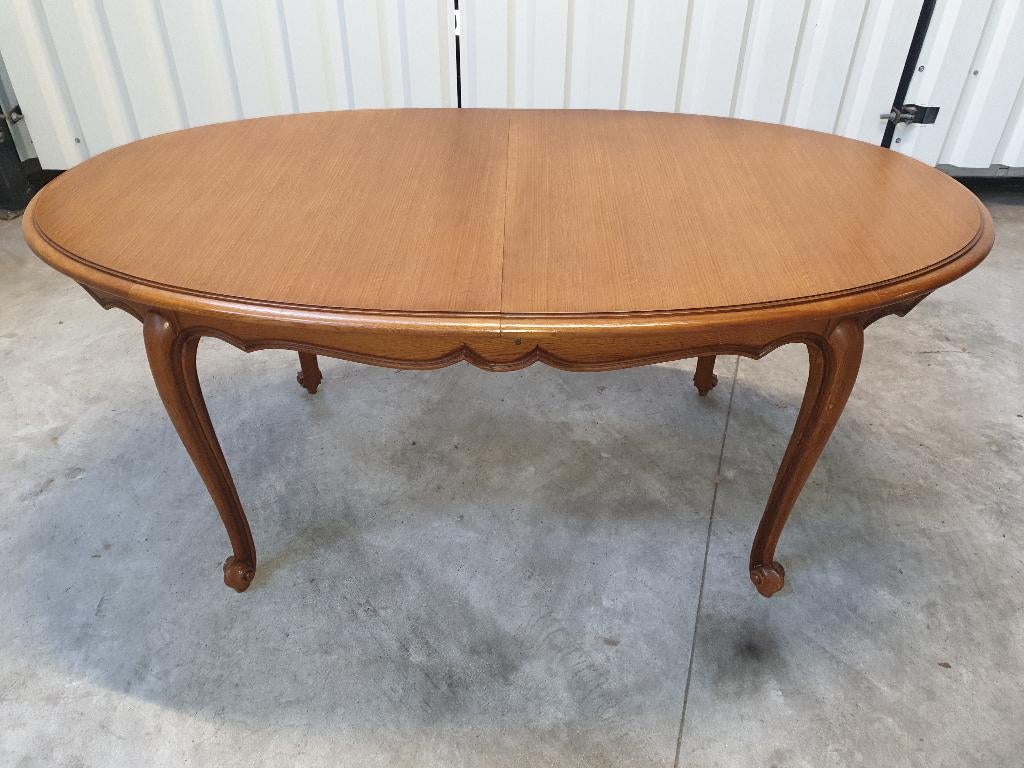 Queen Ann Stijl eettafel. Het kan geleverd worden., Huis en Inrichting, Ophalen, Gebruikt, Eikenhout, 200 cm of meer