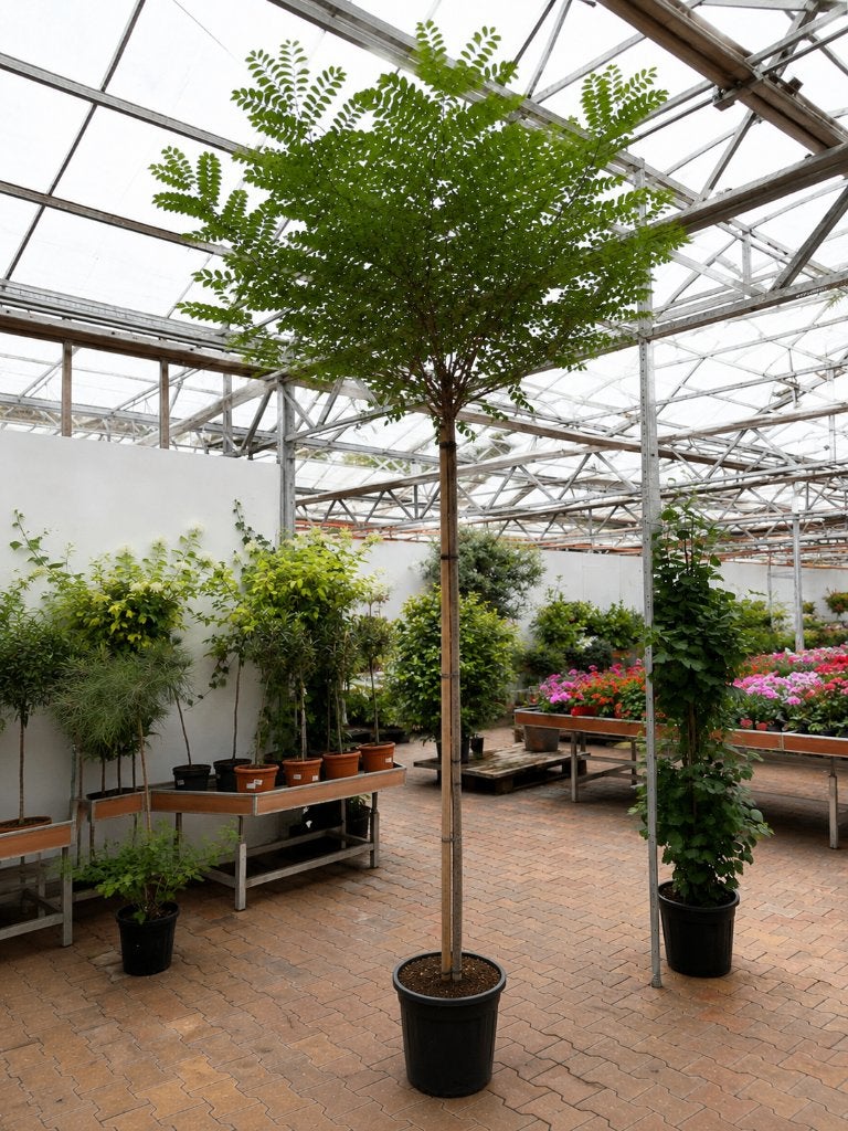 Robinia Pseudoac. Umbraculife, Tuin en Terras, Planten | Bomen, Overige soorten, 250 tot 400 cm, Zomer, Ophalen