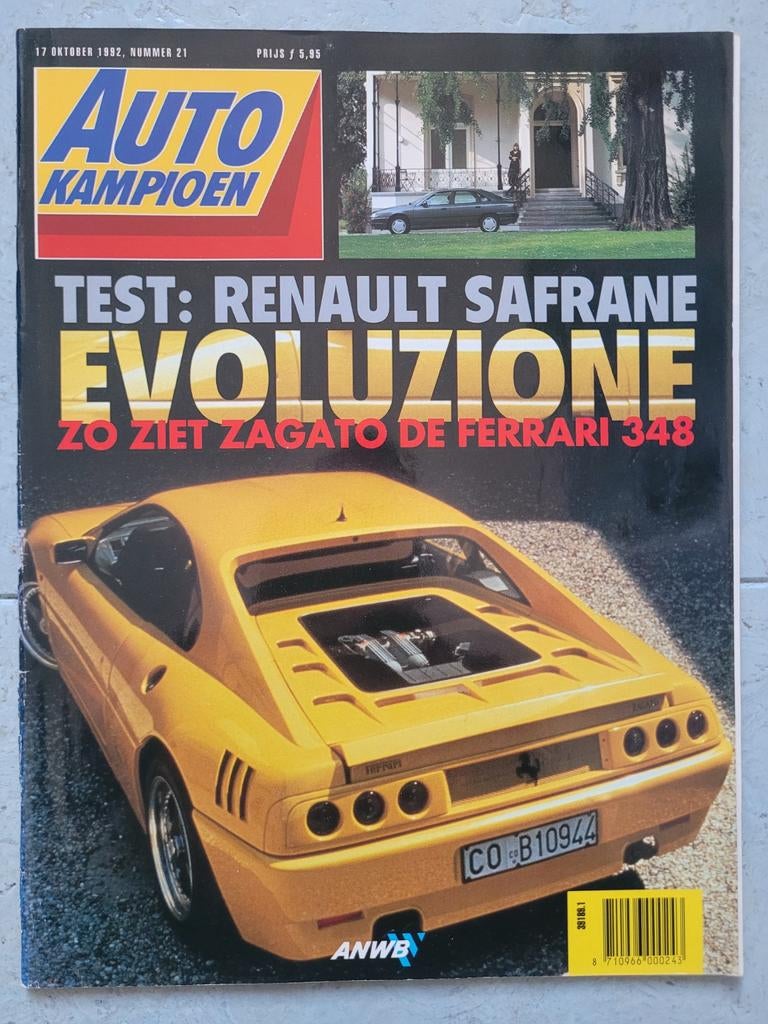 Autokampioen nr 21 van 1992, Ophalen of Verzenden, Gelezen, Algemeen