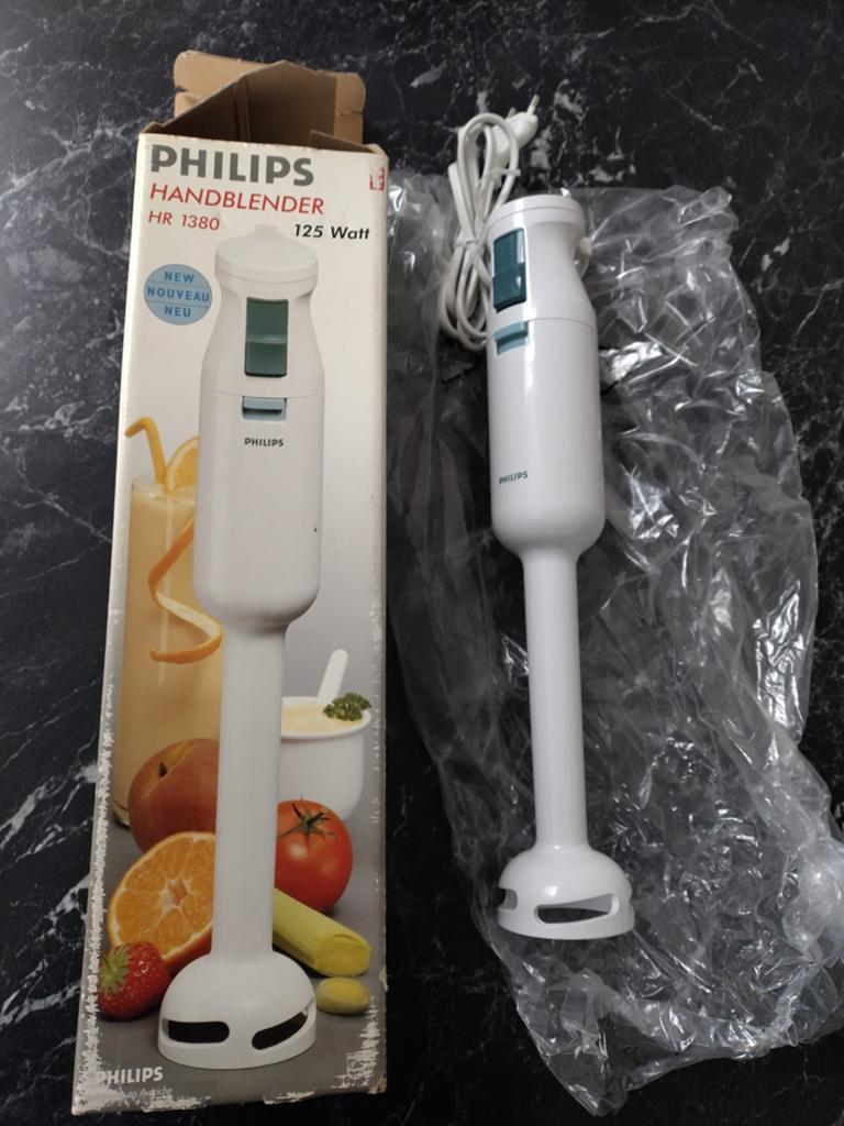 Philips HR 1380 Handblender - 125 Watt, Ophalen of Verzenden, Zo goed als nieuw, Blender
