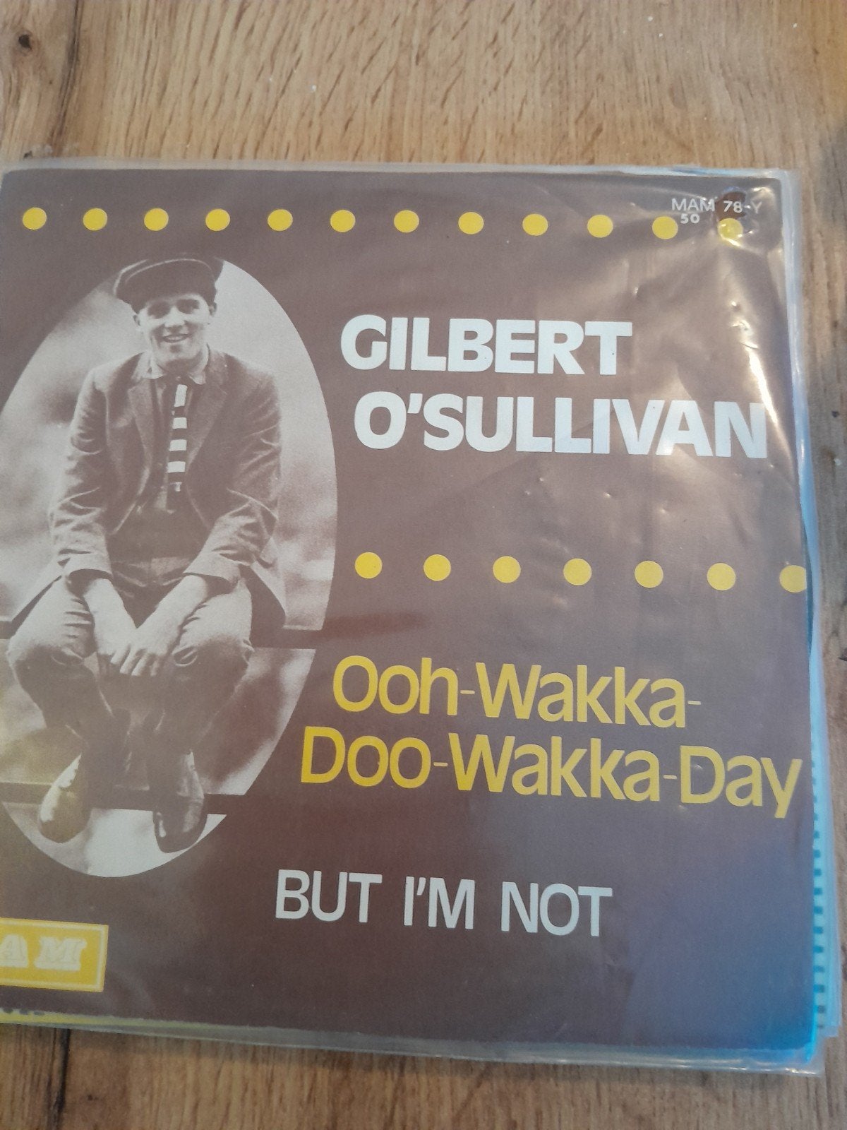 gilbert o sullivan 7inch ooh wakka doo wakka day, Cd's en Dvd's, Ophalen of Verzenden, Zo goed als nieuw, Pop