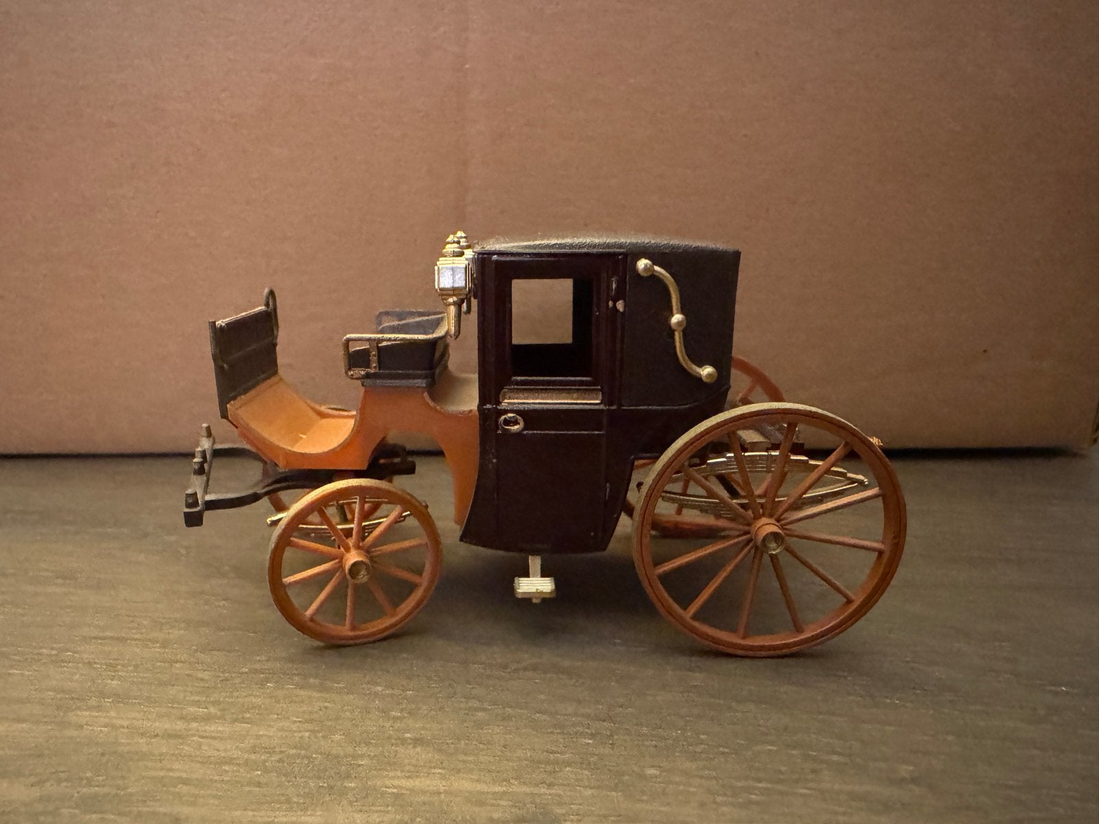 Antieke Koets Miniatuur - Decoratief Model, Ophalen of Verzenden, Gebruikt