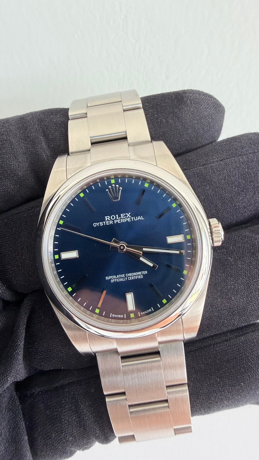 Rolex Oyster Perpetual 39mm Ref. 114300 - Box Only, Overige merken, Staal, Rolex, Ophalen of Verzenden