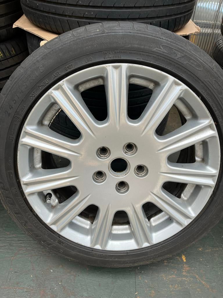 Maserati quatroporte velgen 18 inch, Auto-onderdelen, Banden en Velgen, 18 inch, Banden en Velgen, Personenwagen, Gebruikt