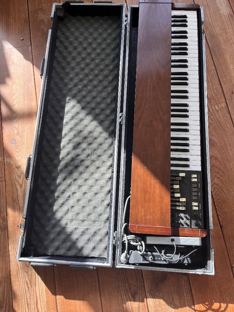 Vintage Korg CX3, origineel pedaal, footswitch, flightcase, Ophalen, Gebruikt, 1 klavier, Hammondorgel