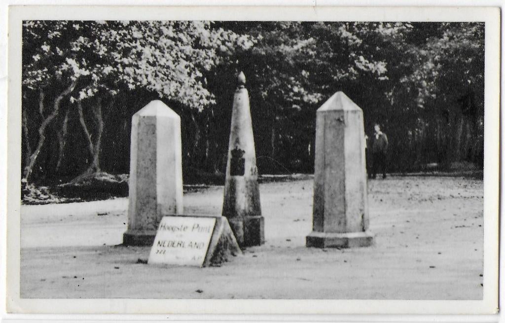 Vaals Drielandenpunt Oude ongelopen Ansichtkaart ( B3349 ), Ophalen of Verzenden, 1960 tot 1980, Gelopen, Limburg