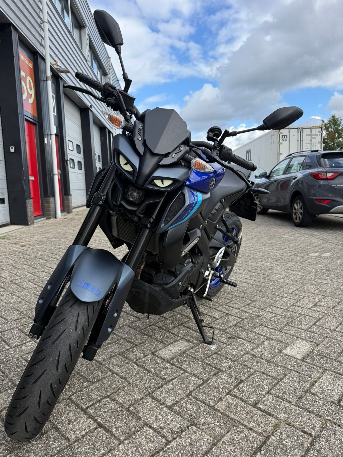 Yamaha MT125 Deep Purplish Blue Mettallic, Motoren, LED Verlichting, Gebruikt, Particulier, 125 cc