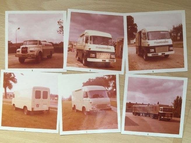 22 foto's van MAN-Saviem, 1960 tot 1980, Foto, Ophalen of Verzenden, Zo goed als nieuw