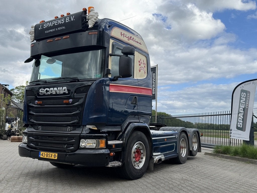 Scania R520 V8 euro 6 pto Boogie, Scania, Overige brandstoffen, Bedrijf, Te koop