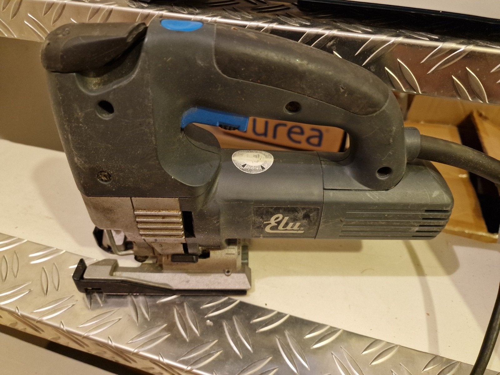 Elu Decoupeerzaag ST84EK QS01 - 650W, Max 110mm, Doe-het-zelf en Verbouw, Gebruikt, 600 tot 1200 watt, Ophalen of Verzenden, Elu