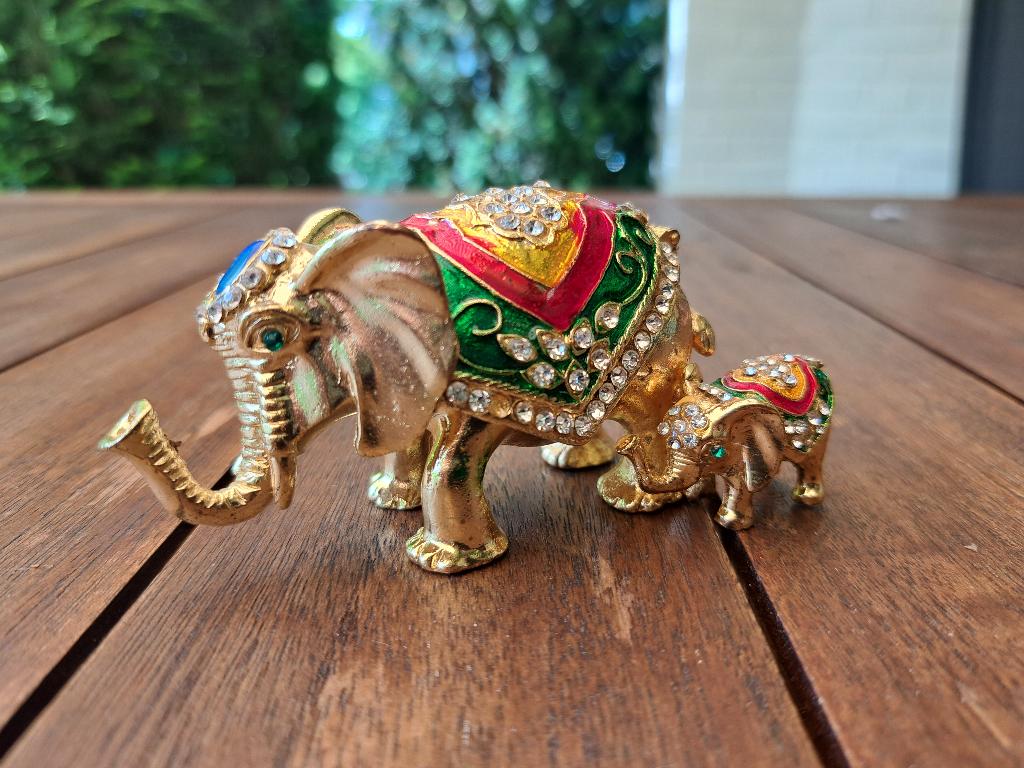 Sierdoosje olifant, Ophalen of Verzenden, Zo goed als nieuw, Dier
