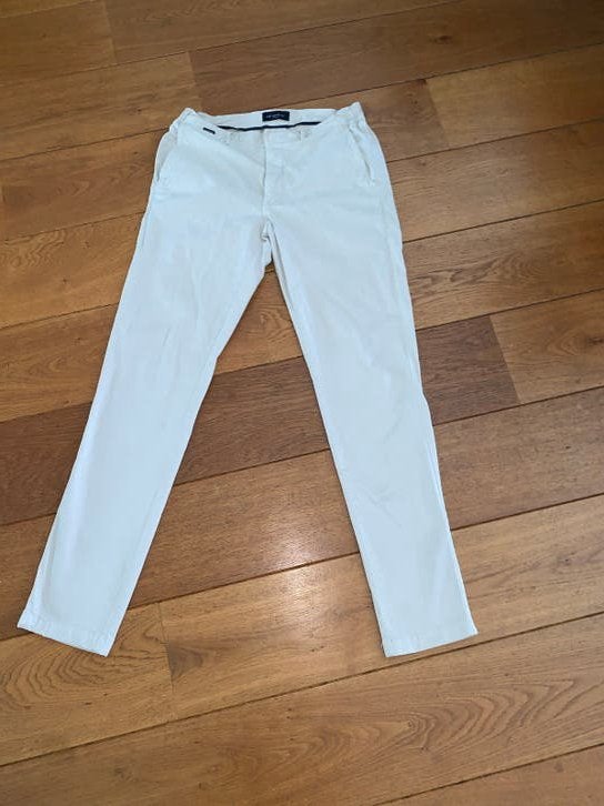 Mr Marvis The Originals broek - Beige - Maat W32 L32, Ophalen of Verzenden, Zo goed als nieuw, Overige maten, Beige