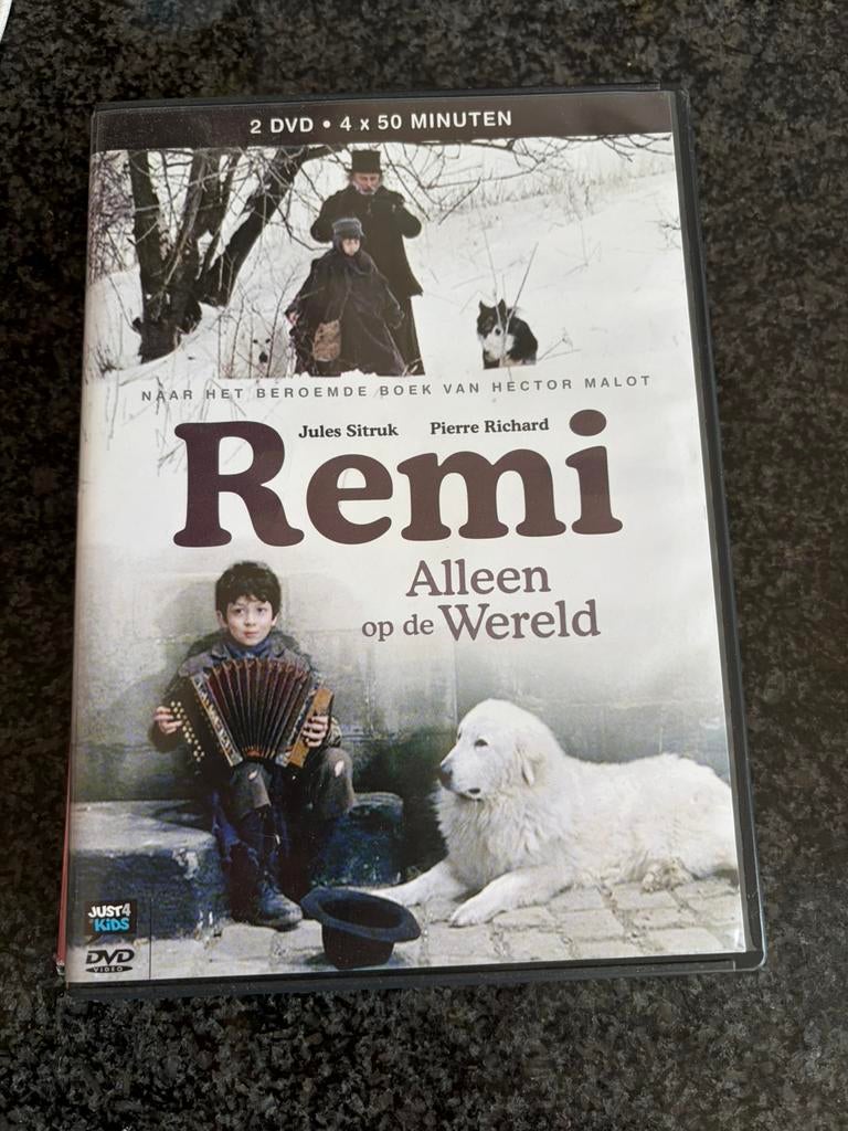 Remi Alleen op de wereld/ dvd, Ophalen of Verzenden, Zo goed als nieuw
