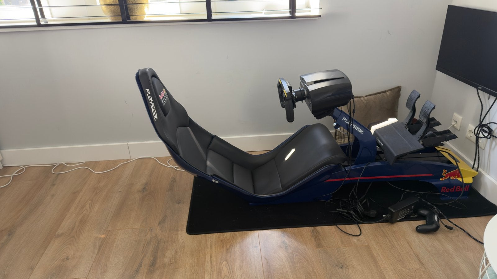 Red Bull Playseat met fanatec csl f1 en ps4, Ophalen of Verzenden, Zo goed als nieuw