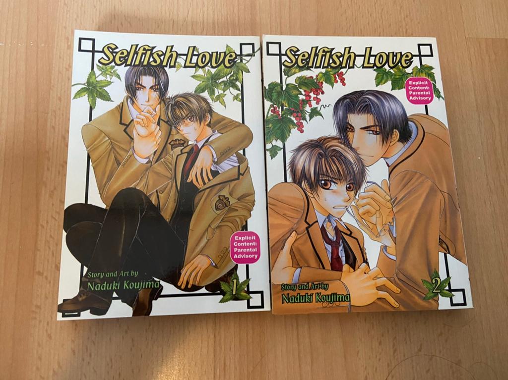 Selfish Love (Yaoi) Manga compleet!, Boeken, Complete serie of reeks, Ophalen of Verzenden, Zo goed als nieuw, Japan (Manga)