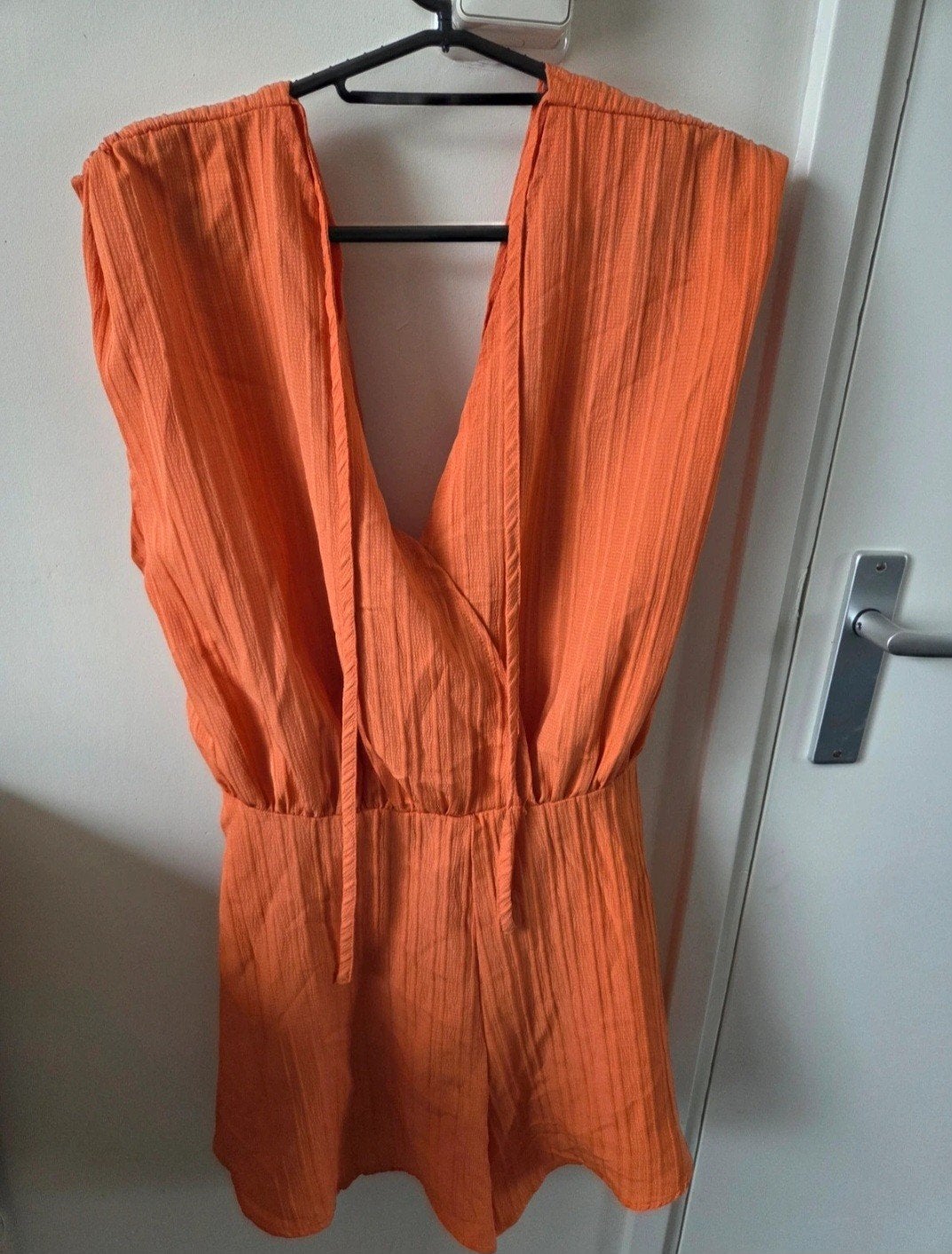 Dames jumpsuit, Maat 38/40 (M), Oranje, Ophalen of Verzenden, Zo goed als nieuw