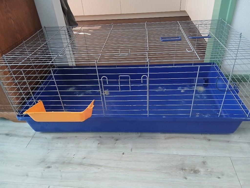 Gratis af te halen - konijnen-/caviahok, Dieren en Toebehoren, Konijn, Hok, Ophalen, Minder dan 60 cm