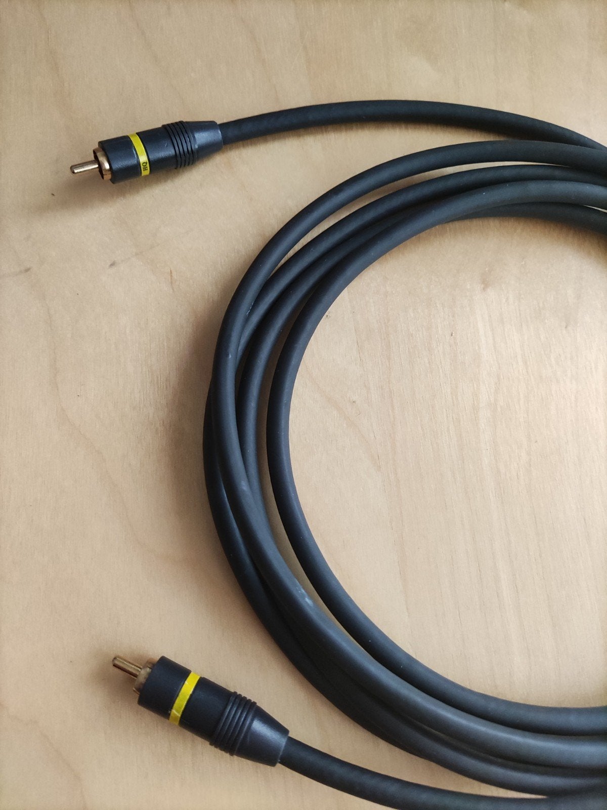 RCA Interlink-kabel - Zwart, 2,5 meter, Ophalen of Verzenden, Gebruikt, 2 tot 5 meter, Interlink-kabel