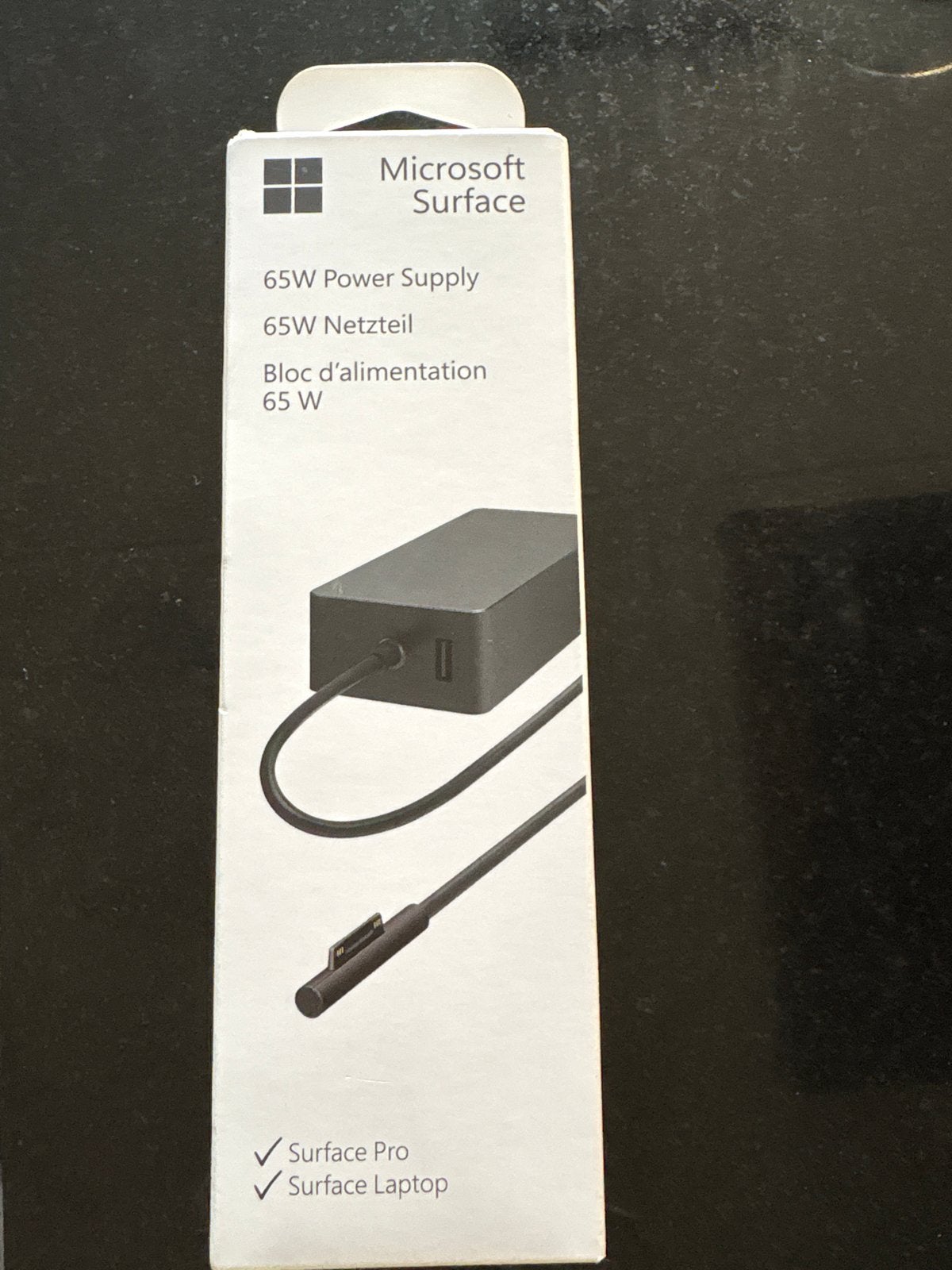 Microsoft Surface 65W Voeding - Nieuw in doos, Computers en Software, Ophalen of Verzenden, Nieuw