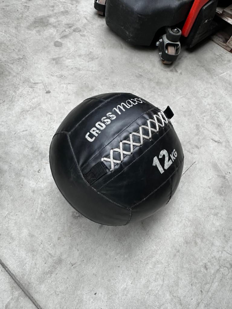 Lifemaxx Crossmaxx Pro Wall Ball - 12 kg, Ophalen, Gebruikt, Fitnessbal