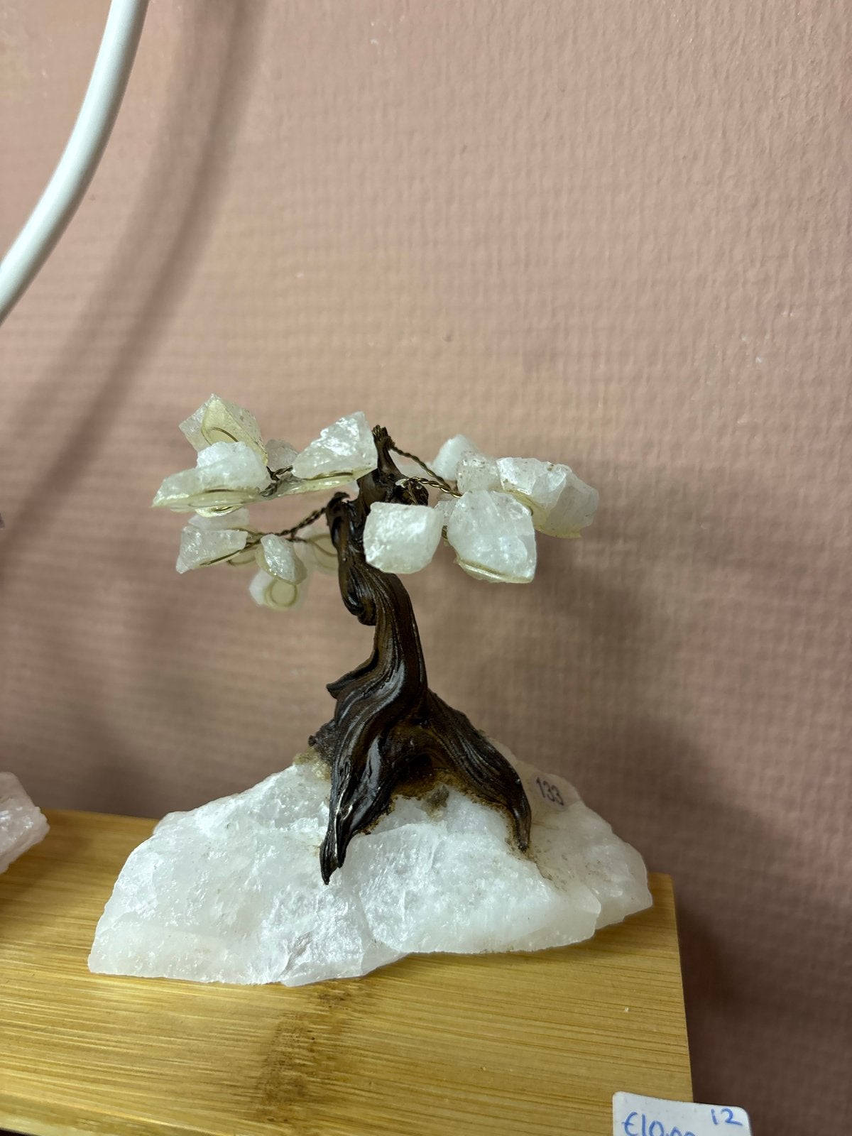 Bergkristal Boompje - Decoratief Kristal Kunstwerk, Ophalen of Verzenden, Mineraal