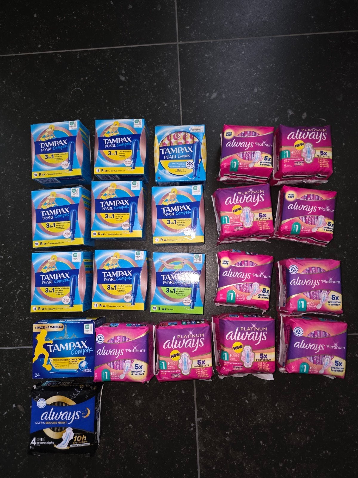 Pakket Always maandverband + Tampax tampons bijna gratis, Ophalen of Verzenden, Nieuw, Overige typen