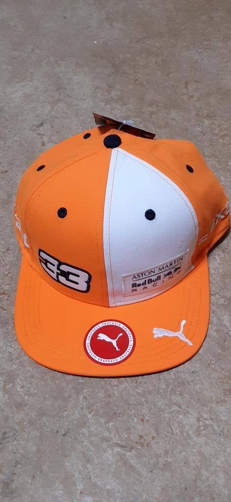 Max Verstappen Orange drivers cap 2018 Zandvoort / Spa, Ophalen of Verzenden, Nieuw, Formule 1