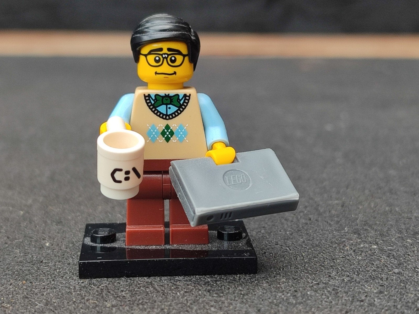 LEGO CMF series 7- Computer Programmer minifiguur, Ophalen of Verzenden, Zo goed als nieuw