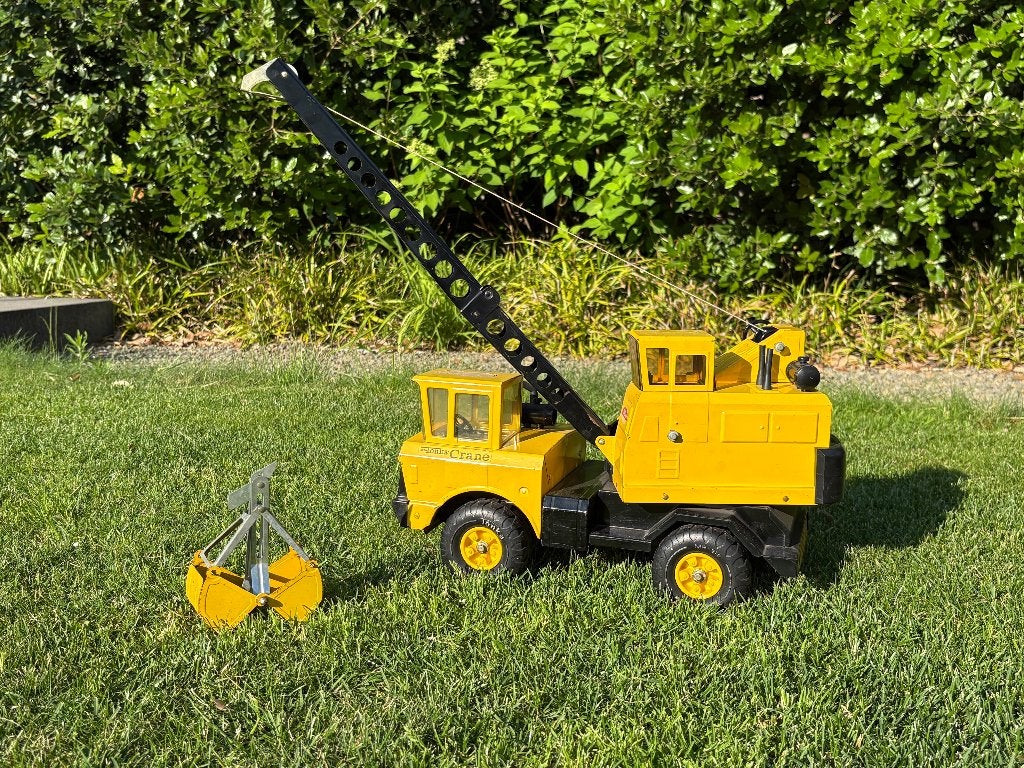 Tonka Vintage Mighty Crane, Verzamelen, Speelgoed, Ophalen of Verzenden, Gebruikt