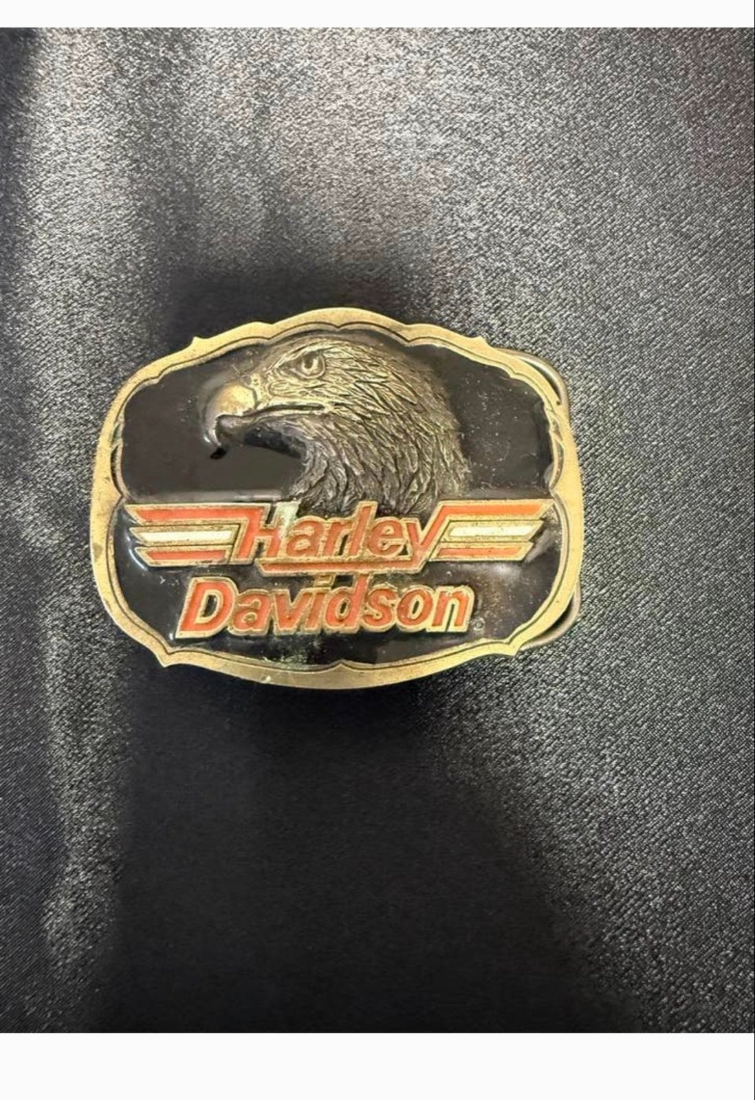 Harley Davidson Riemgesp Adelaar 1991 Baron USA, Kleding | Heren, Riemen en Ceinturen, Ophalen of Verzenden, Gedragen, Losse buckle of gesp