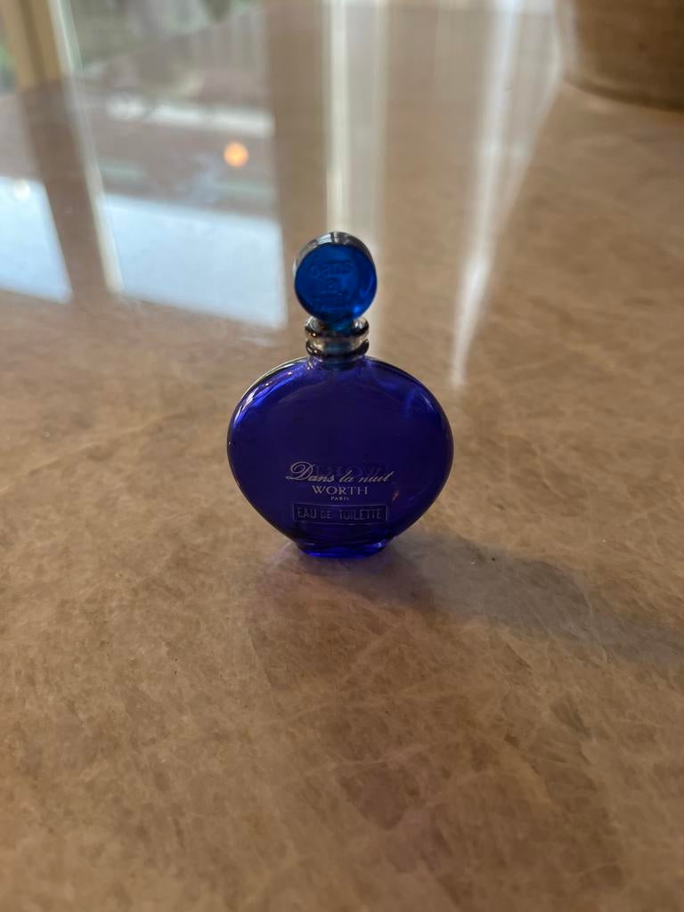 Vintage Worth Dans la Nuit Eau de Toilette Miniatuur, Ophalen of Verzenden, Gebruikt