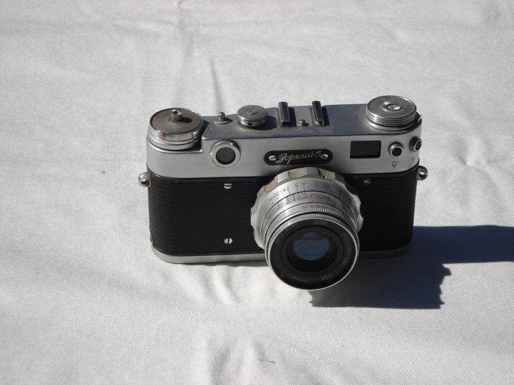 Zorki 5 camera, Audio, Tv en Foto, Fotocamera's Analoog, Ophalen of Verzenden, Niet werkend, Spiegelreflex, Overige Merken
