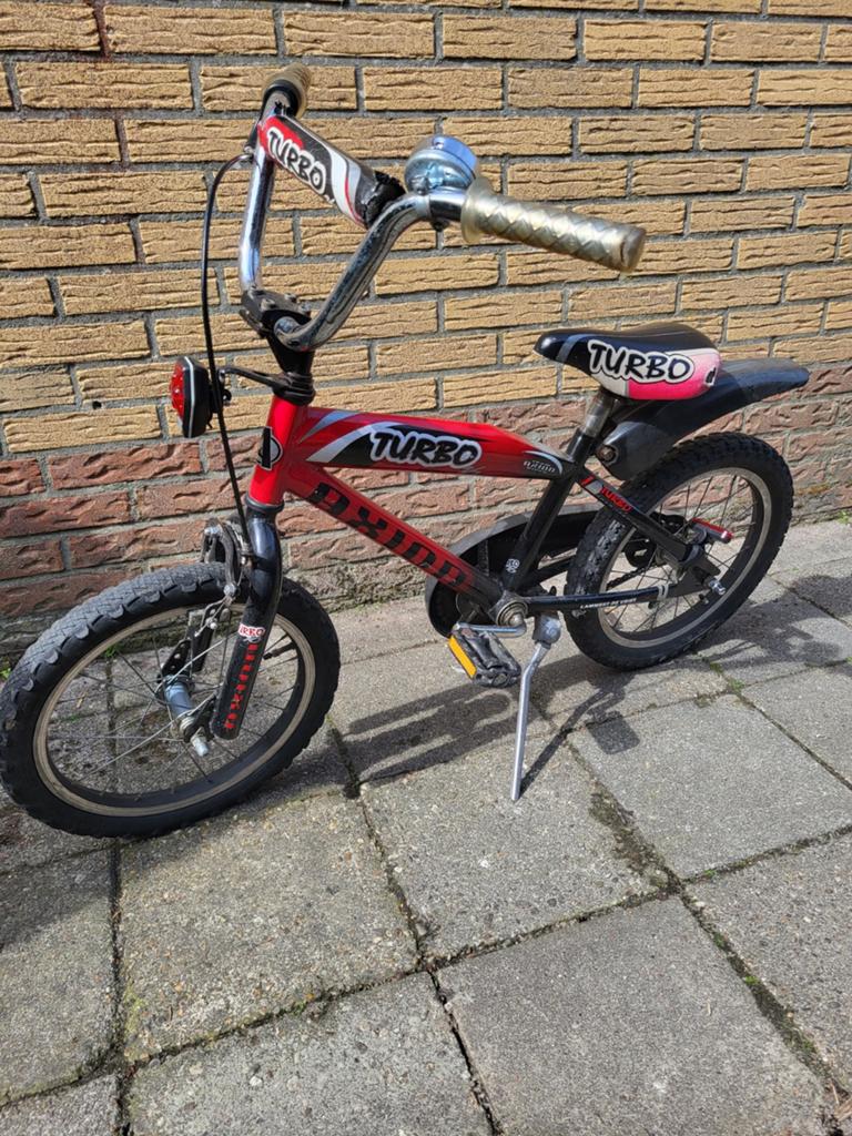 Stoere 16 inch jongensfiets - Goede staat, Gebruikt, Velgrem, Minder dan 49 cm, Ophalen