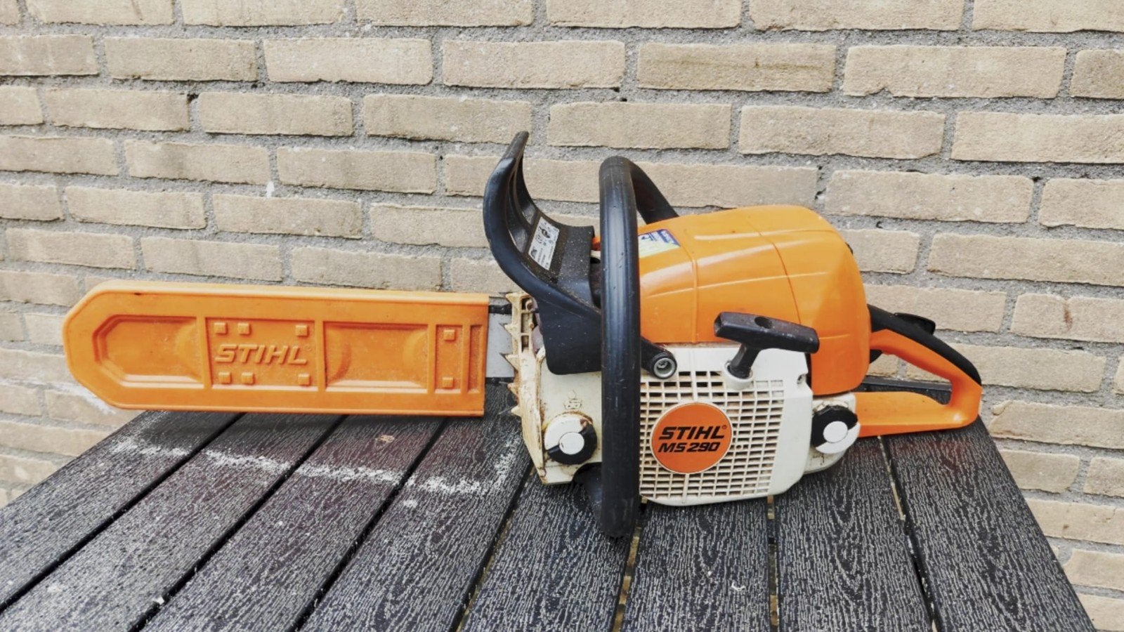 Stihl MS290 Kettingzaag - Krachtige en Betrouwbare Zaag, Ophalen, Stihl, Gebruikt, 70 mm of meer